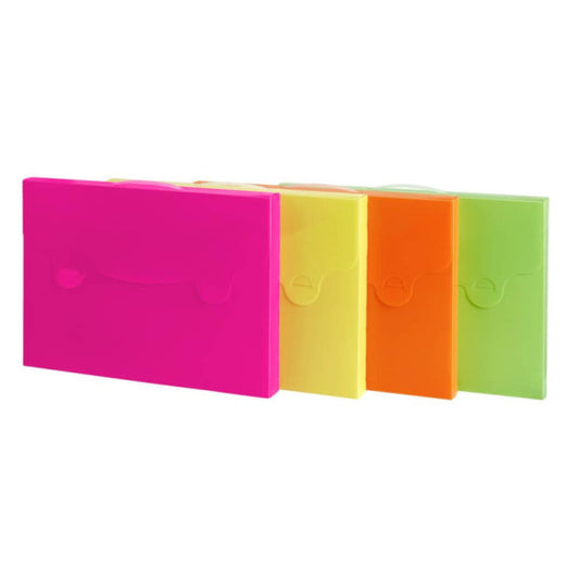 Valigetta portadocumenti Favorit Neon colori assortiti 57x37x5 cm - conf. da 4 400111894