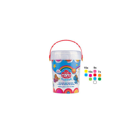 Vaso 100 salsicciotti - glitter - 50gr - DiDò