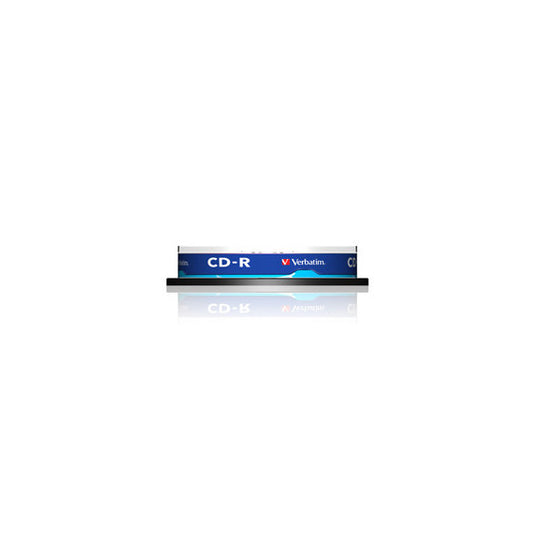 Verbatim - Scatola 10 CD-R Data Life serigrafato - spindle 1X-52X - 43437 - 700MB