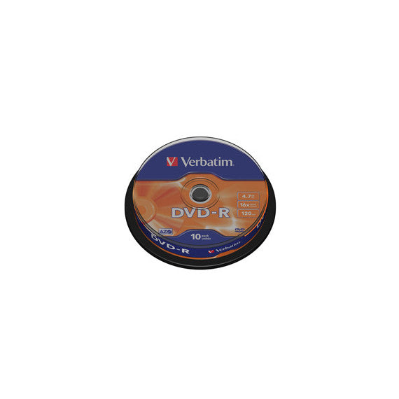 Verbatim - Scatola 25 DVD-R - serigrafato - 43522 - 4,7GB