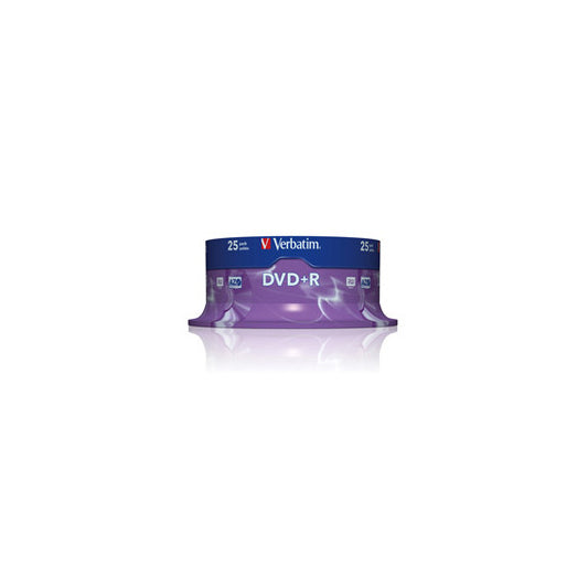 Verbatim - Scatola 25 DVD+R - serigrafato - 43500 - 4,7GB