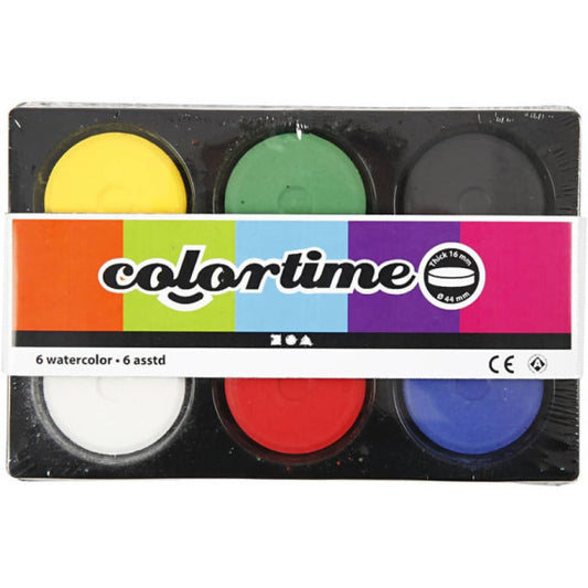 Watercolor - primary colours diametro 57 mm - 19 mm Creativ Company 19 mm 34576