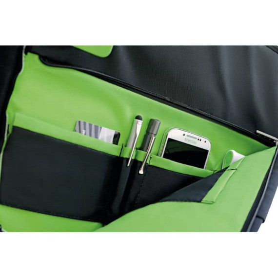 Zaino portacomputer Leitz Smart Traveller 15,6'' poliestere 2 scomparti nero - 60170095
