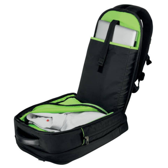 Zaino portacomputer Overnight 17'' Leitz Smart Traveller in poliestere nero 60880095