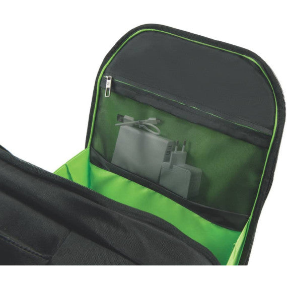 Zaino portacomputer Overnight 17'' Leitz Smart Traveller in poliestere nero 60880095