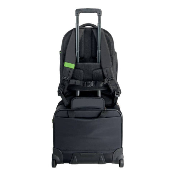 Zaino portacomputer Overnight 17'' Leitz Smart Traveller in poliestere nero 60880095