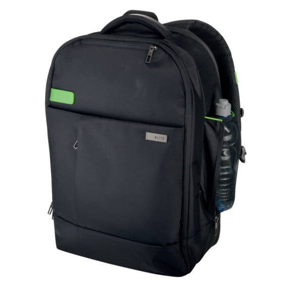 Zaino portacomputer Overnight 17'' Leitz Smart Traveller in poliestere nero 60880095